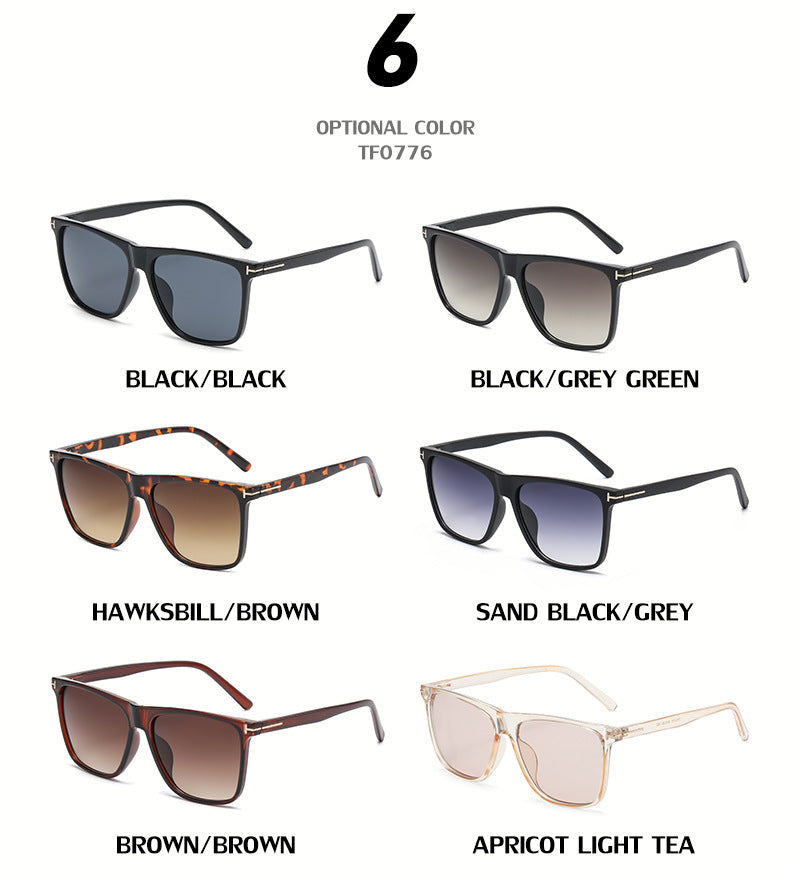 2025New style square frame sunglasses for women with a high-end feel ins Fashionable Men's Sunglasses with UV Protection sunglasses - 图片 18