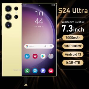Mobile Phone S24 Ultra Built-in pen130010,000 Pixels16+1T Really perforated7 .3Inch(Popular)