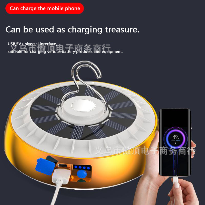 Multifunctional Camping Light Outdoor Camping Light Solar Tent Light LED Bulb USB Home Emergency Light - 图片 3
