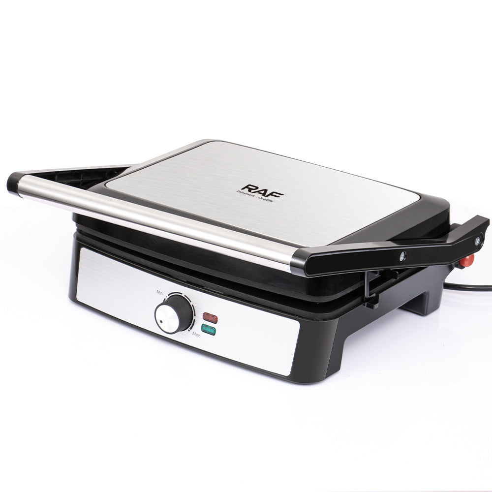 RAF European Standard Household Double-Sided Heating Breakfast Machine Grilled Meat and Sausages Toaster Steak Grill Machine R2300 - 图片 5