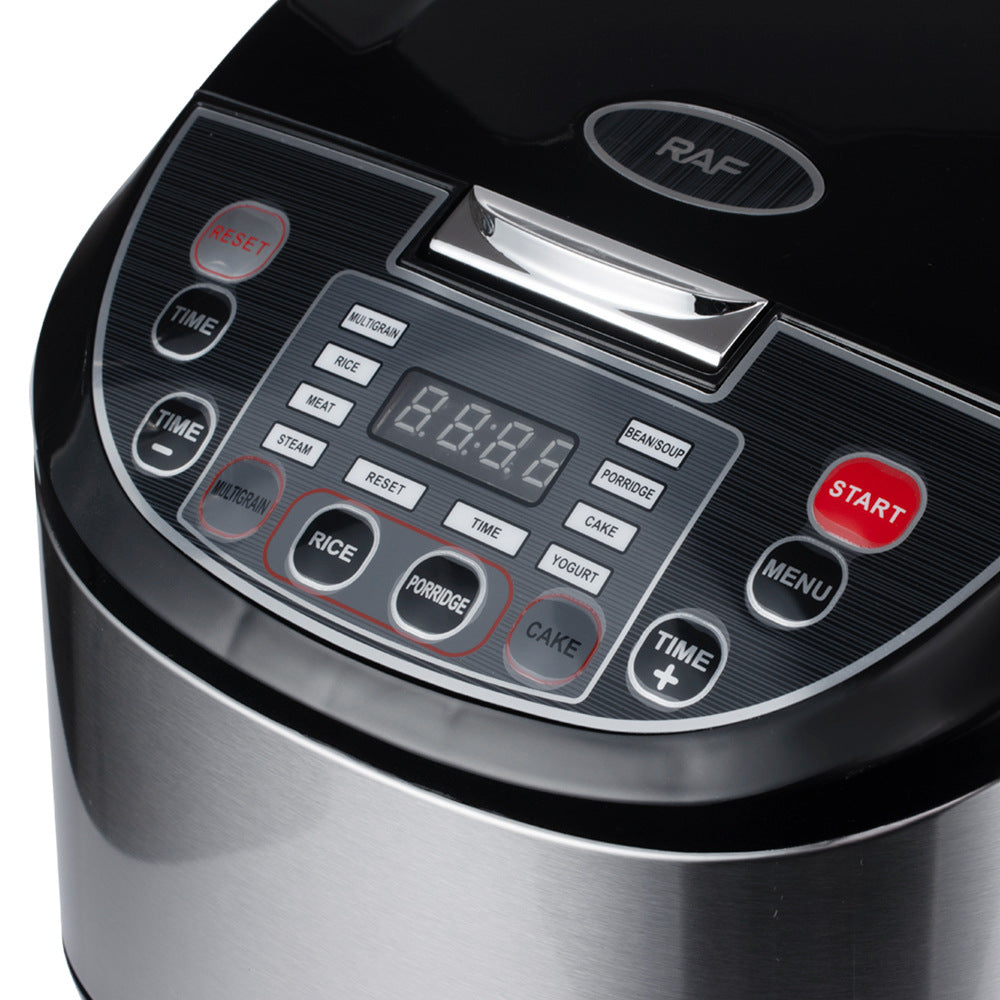 RAF European Standard Rice Cooker Smart6L Fully Automatic Health-Preserving Household Stainless Steel Rice Cooker Multi-Functional900w - 图片 15