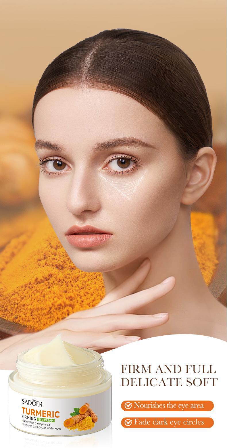 Turmeric Skincare Set SADOER Cleansing, moisturizing, hydrating five-piece set for foreign trade wholesale - 图片 52