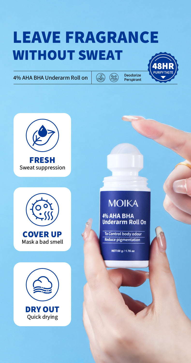 In Stock Underarm Deodorant Antiperspirant Salicylic Acid Roll-On Body Odor Eliminator Antiperspirant Deodorant - 图片 8
