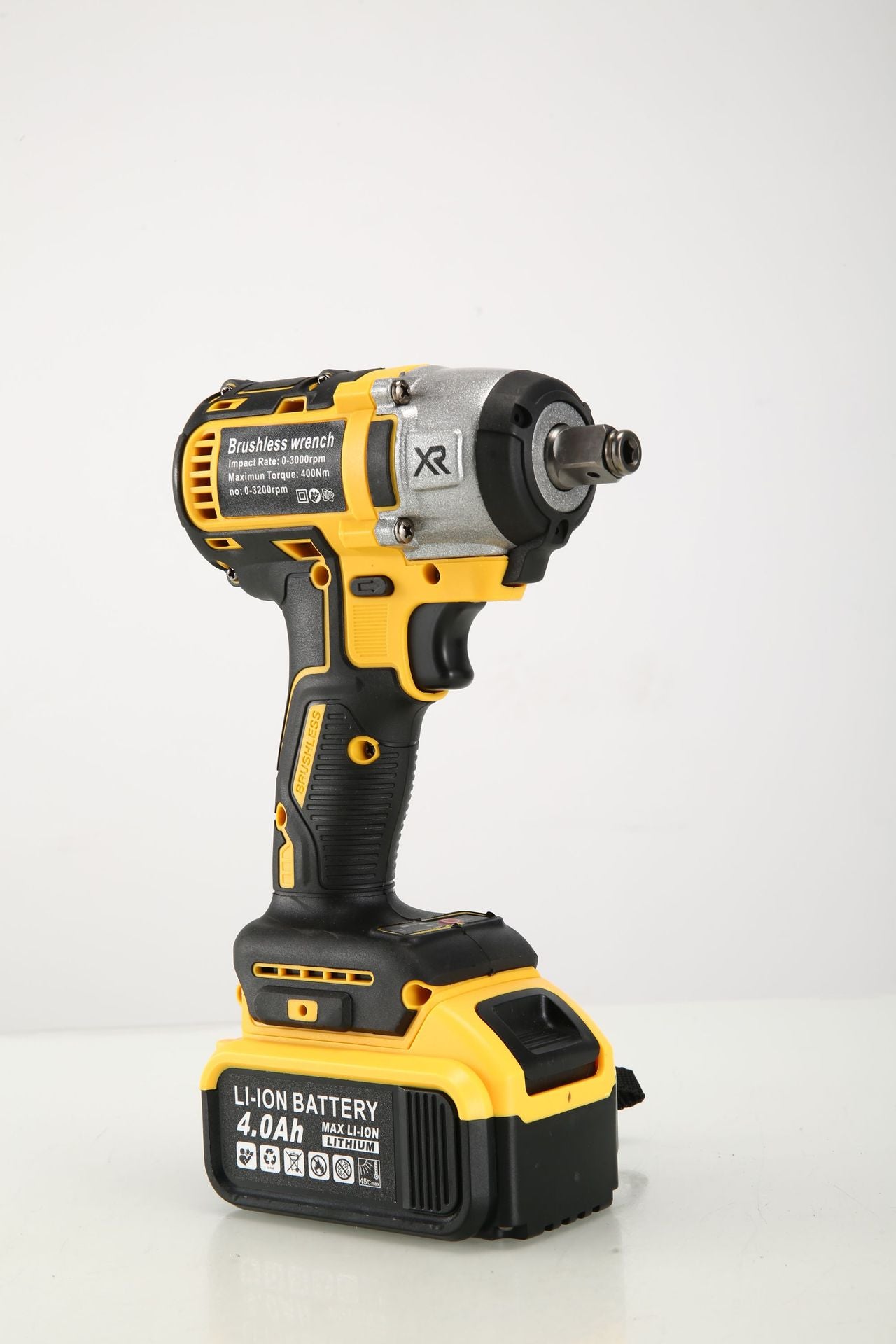 Electric Tool Set Brushless Electric Wrench Lithium Battery Angle Grinder Two-Piece Set Rechargeable Auto Repair Household Impact Drill - 图片 12