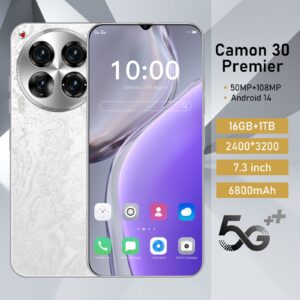 Smartphone Camon30 16+1T Android Phone7.3Inch Large Screen Shopee Compatible