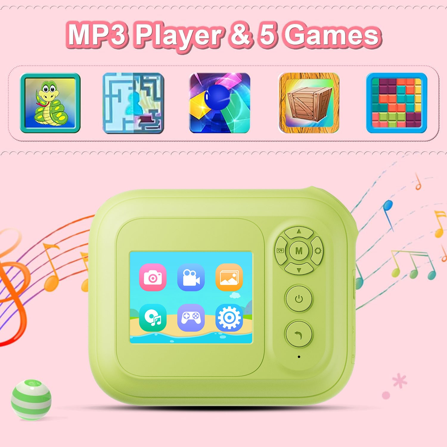 Hot-selling Polaroid Camera Children's Toy Can Take Photos and Print Black and White Photos Directly with Built-in - 图片 16