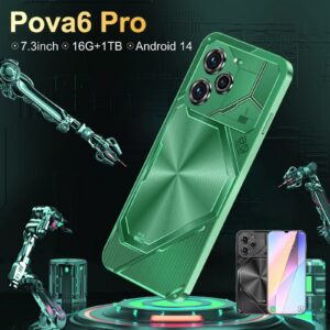 New Arrival Mobile Phone Pova6 Pro Android Large Screen In Stock16+1T smartphone factory price(Popular)