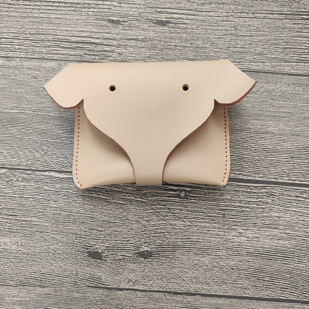 Guangzhou Factory Genuine Leather Cartoon Little Elephant Coin Purse Simple Card Bank Card Advertising Promotional Gift Trendy Product - 图片 6