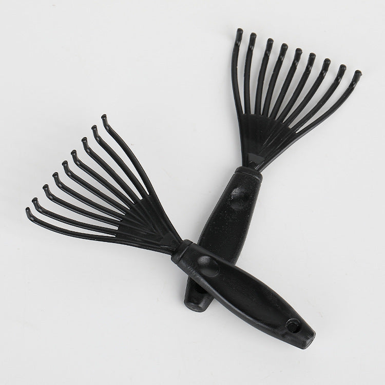 Large Curved Comb, Ribbed Hair Comb, Boar Bristle Curved Massage Comb, Nine-Row Comb, Styling Curling and Smoothing Comb, Cross-Border - 图片 11