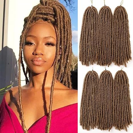 Europe and america cross border TEMU African Synthetic Hair Straight Gypsy Wig Hollow Braid straight Faux Locs - 图片 27