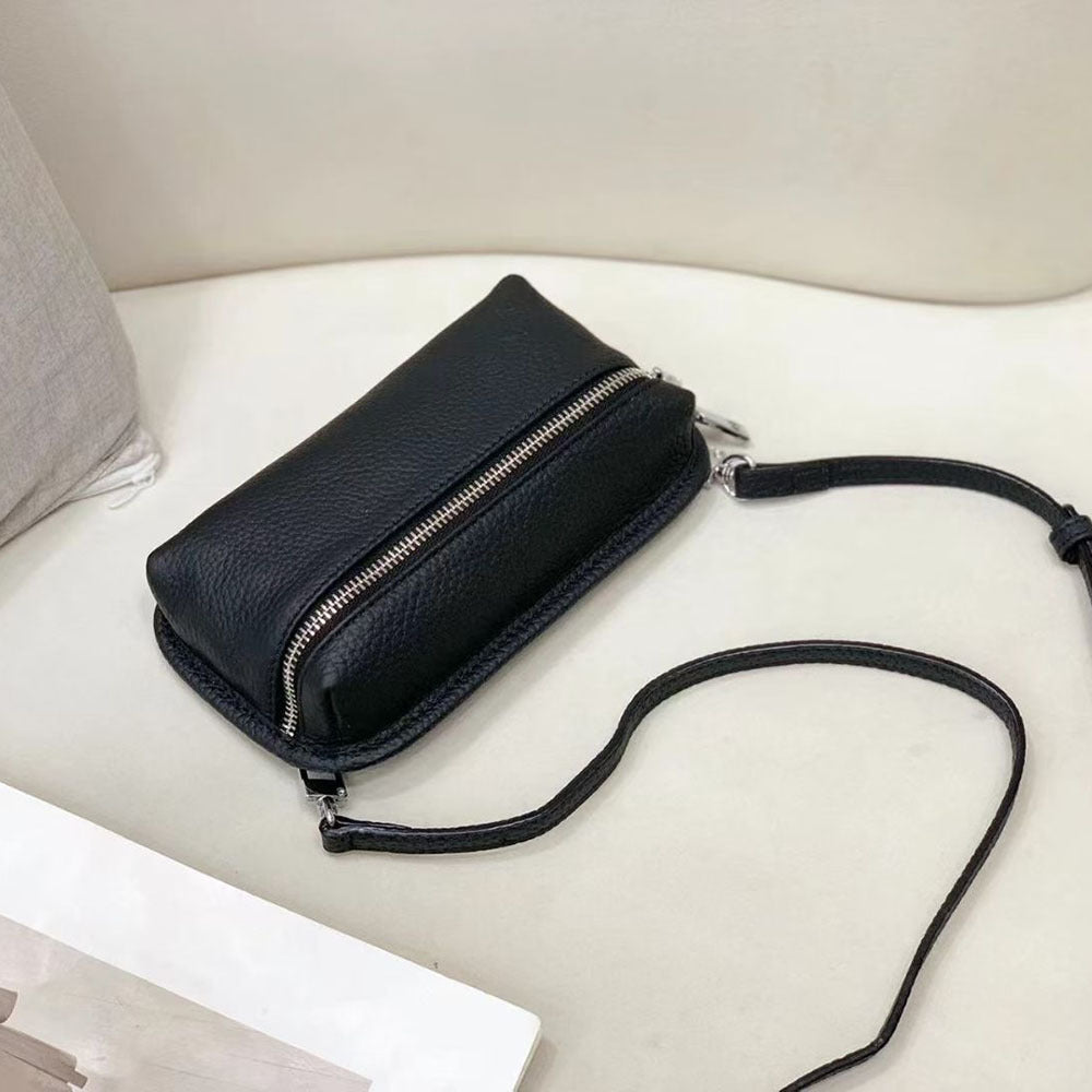 Compact and Exquisite Phone Bag for Women2025New Lightweight Simple Chest Bag Fashionable Portable Mini Crossbody Bag Small Bag - 图片 18