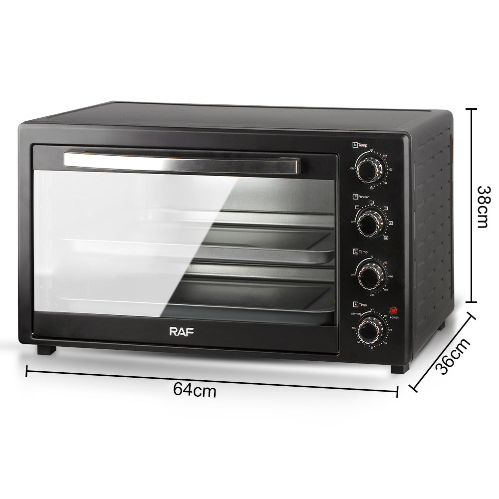 RAF Electric Oven EU Standard68L Multifunctional Household Large Capacity Fully Automatic Smart Oven Fryer with Visible Baking - 图片 8