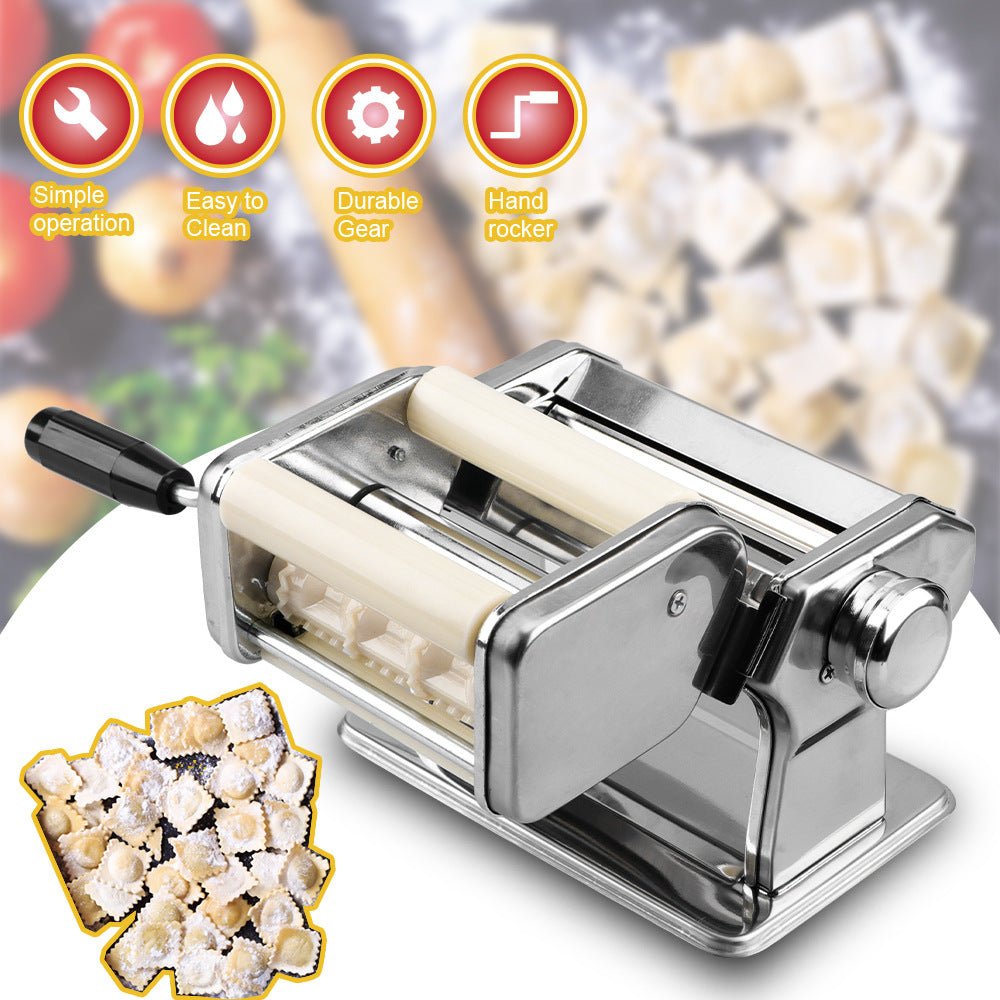 RAF Household Old-fashioned Manual Wonton Maker Noodle Press Multifunctional Small Noodle Pressing Dumpling Skin Making Machine - 图片 21
