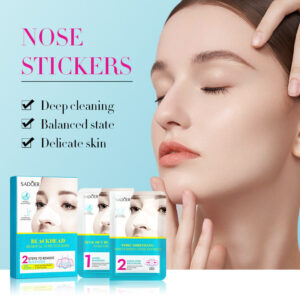 Blackhead Removal Nose Strips SADOER Two-step Blackhead Removal Cleansing and Pore Refining Cross-border Wholesale