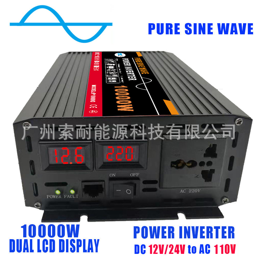 Pure Sine Wave Inverter1500W DC12V/24V Turn AC110V 120V AliExpress Wish Platform Export - 图片 8