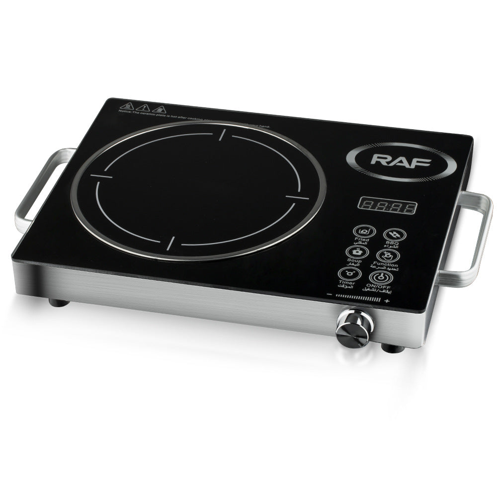 RAF European Standard Electric Ceramic Stove Household Multi-Functional High-Power Stir-Fry Hot Pot Light Wave Induction Cooker Countertop Electric Stove - 图片 14