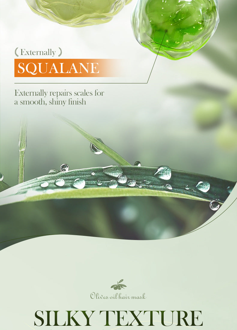 Olive Oil Hair Mask SADOER Repair Smooth Nourishing Hair Conditioner Cross-Border Wholesale - 图片 21